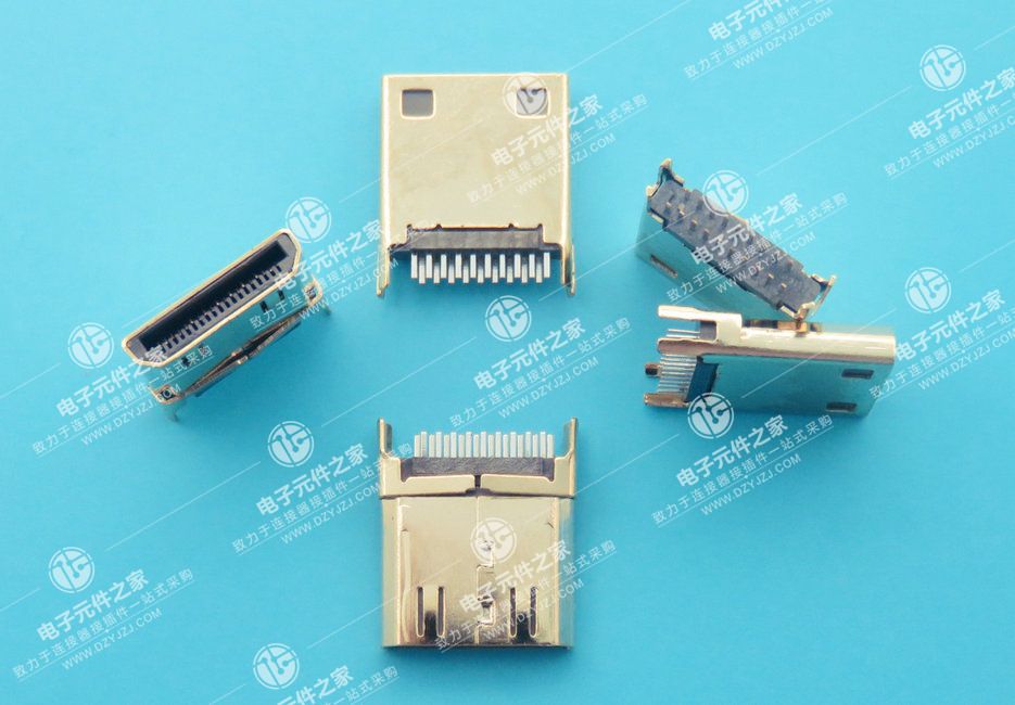 HDMI C TYPE 公座夹板1.0无筋