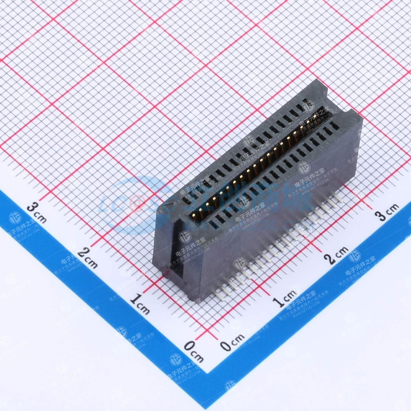1.27mm P数:38P