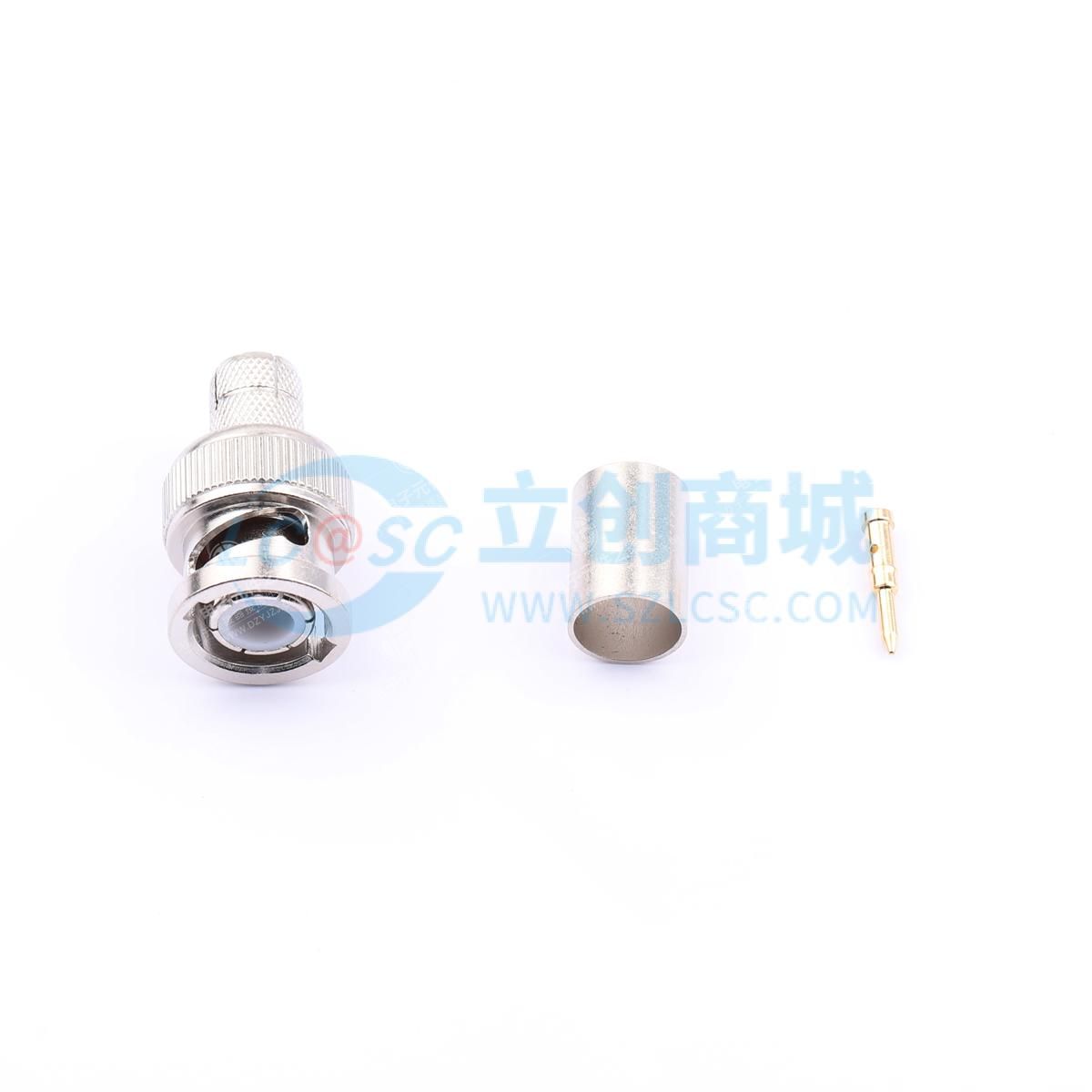 线端BNC公头连接器