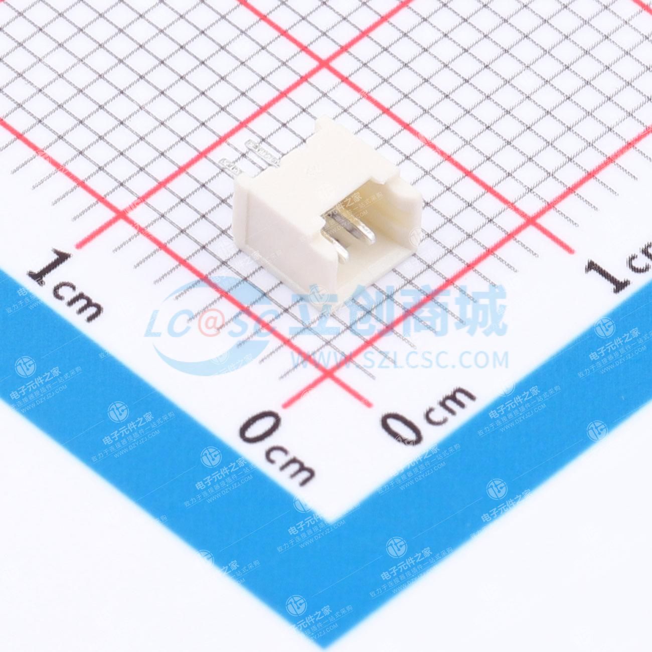 1x2P 间距:1.25mm 直插