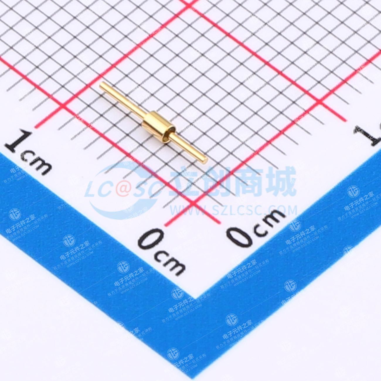 低频单芯0.45mm针直径 烧结玻璃绝缘子