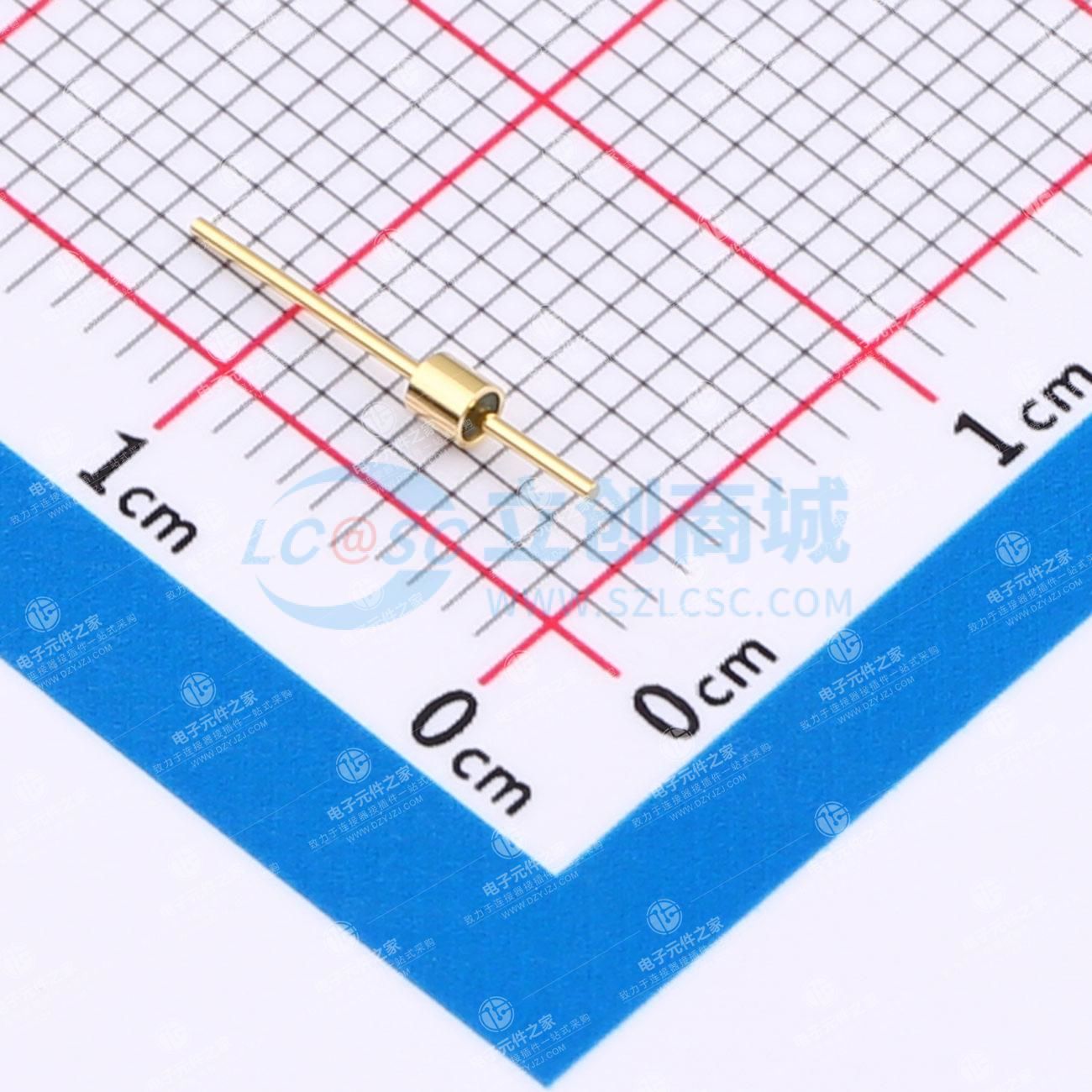 低频单芯0.45mm针直径 烧结玻璃绝缘子