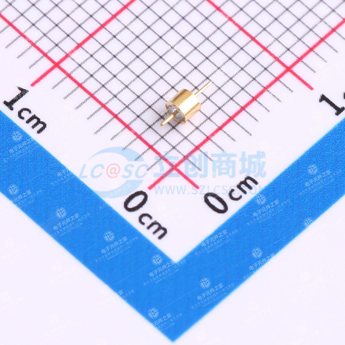 射频,单芯,0.23mm针,DC~67GHz,玻璃绝缘子