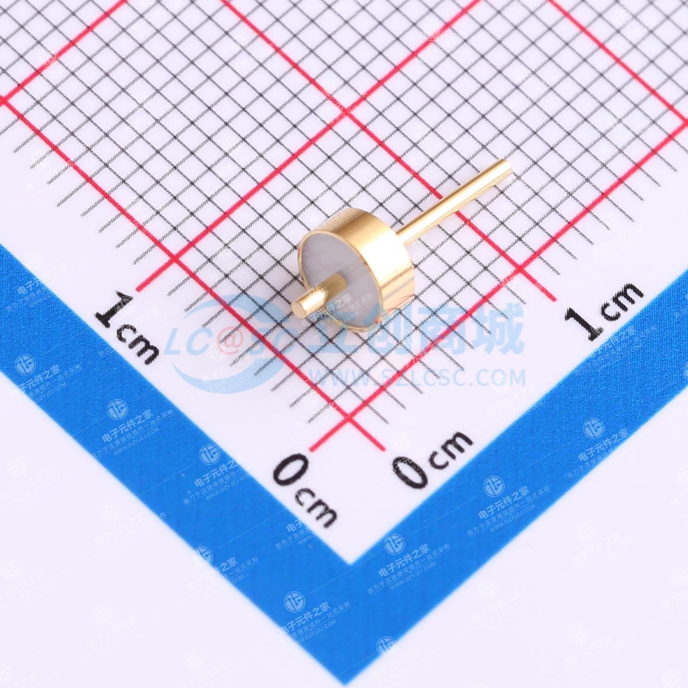射频,单芯,0.8mm针,DC~18GHz,玻璃绝缘子