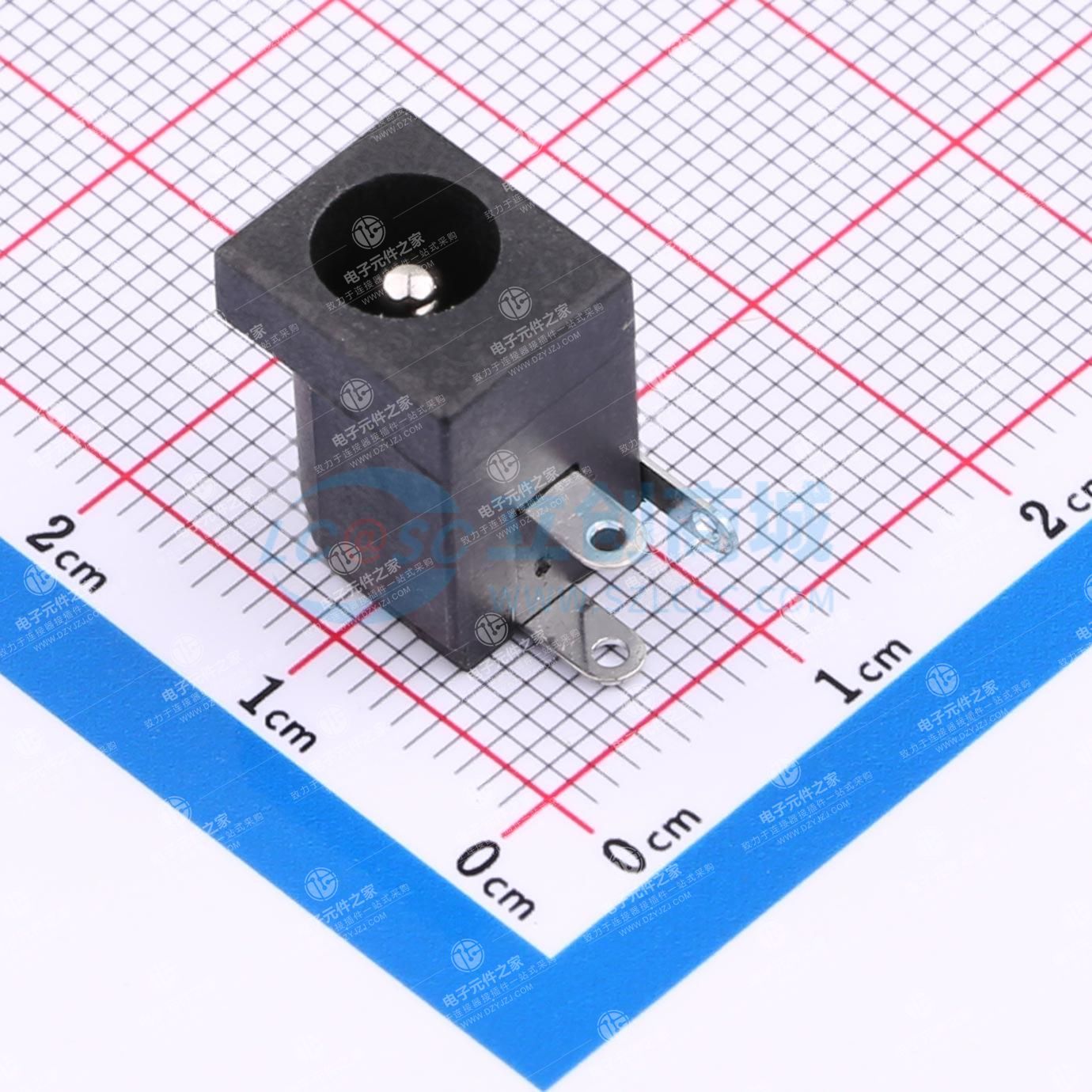 DC电源插座 内径:2.5mm 外径:6.3mm