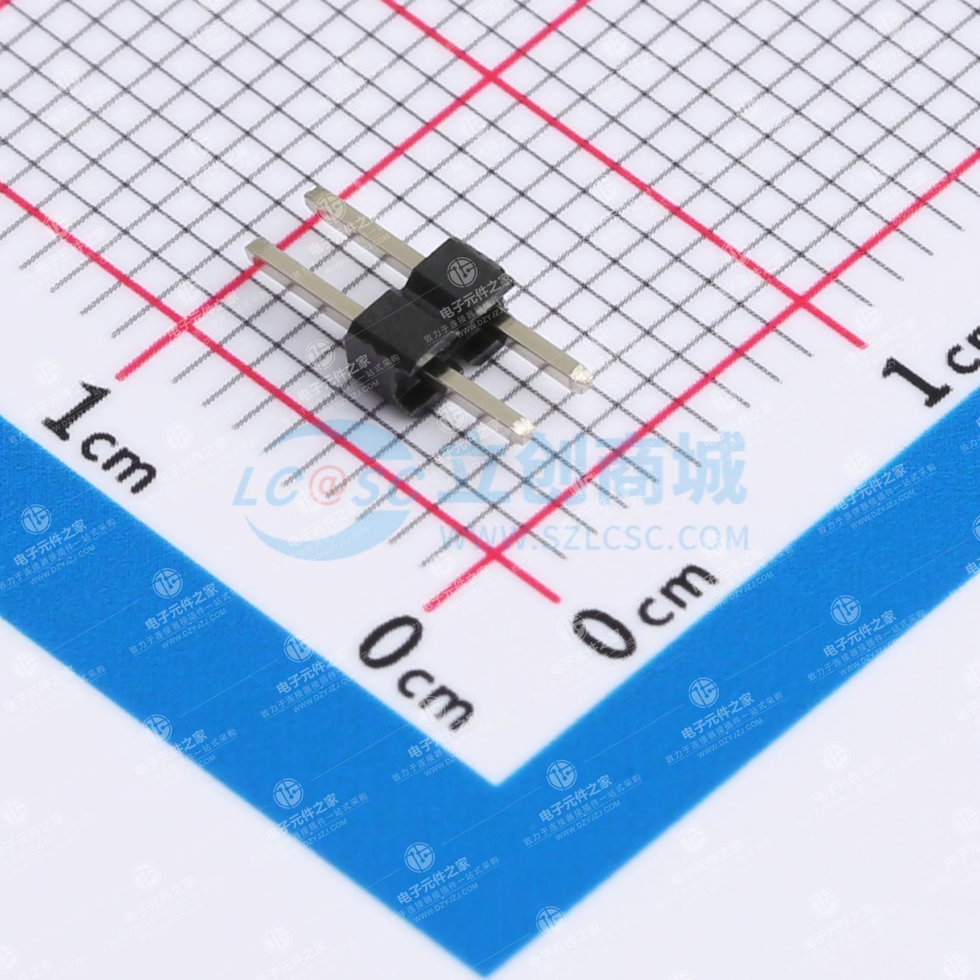 1x2P 间距:2mm 方针 直插