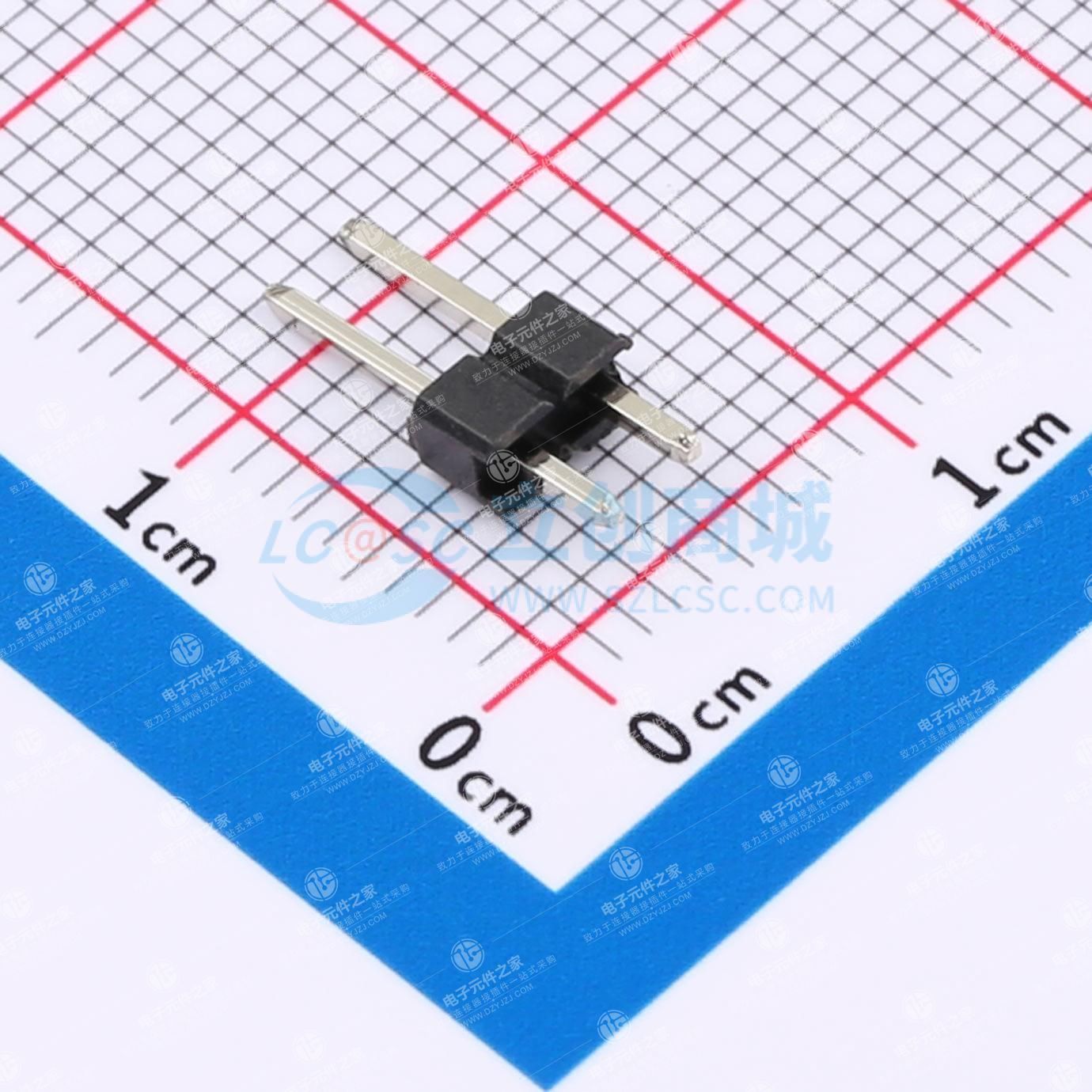 1x2P 间距:2.54mm 方针 直插
