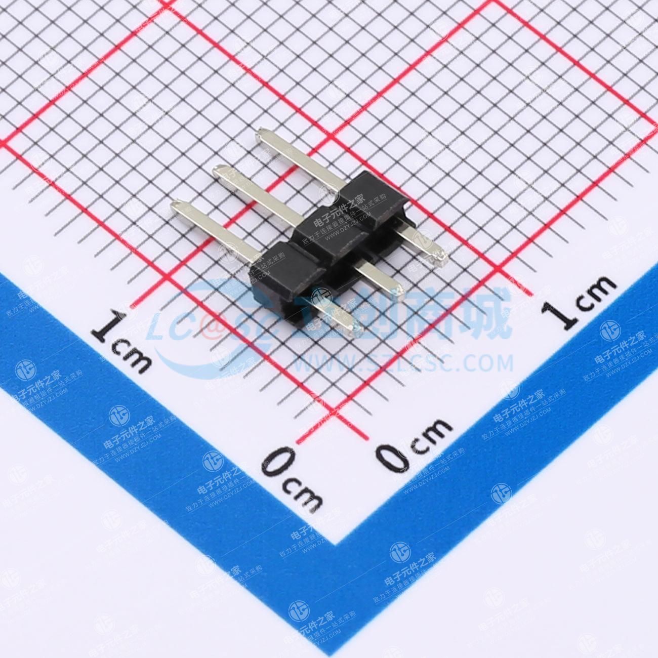 1x3P 间距:2.54mm 方针 直插