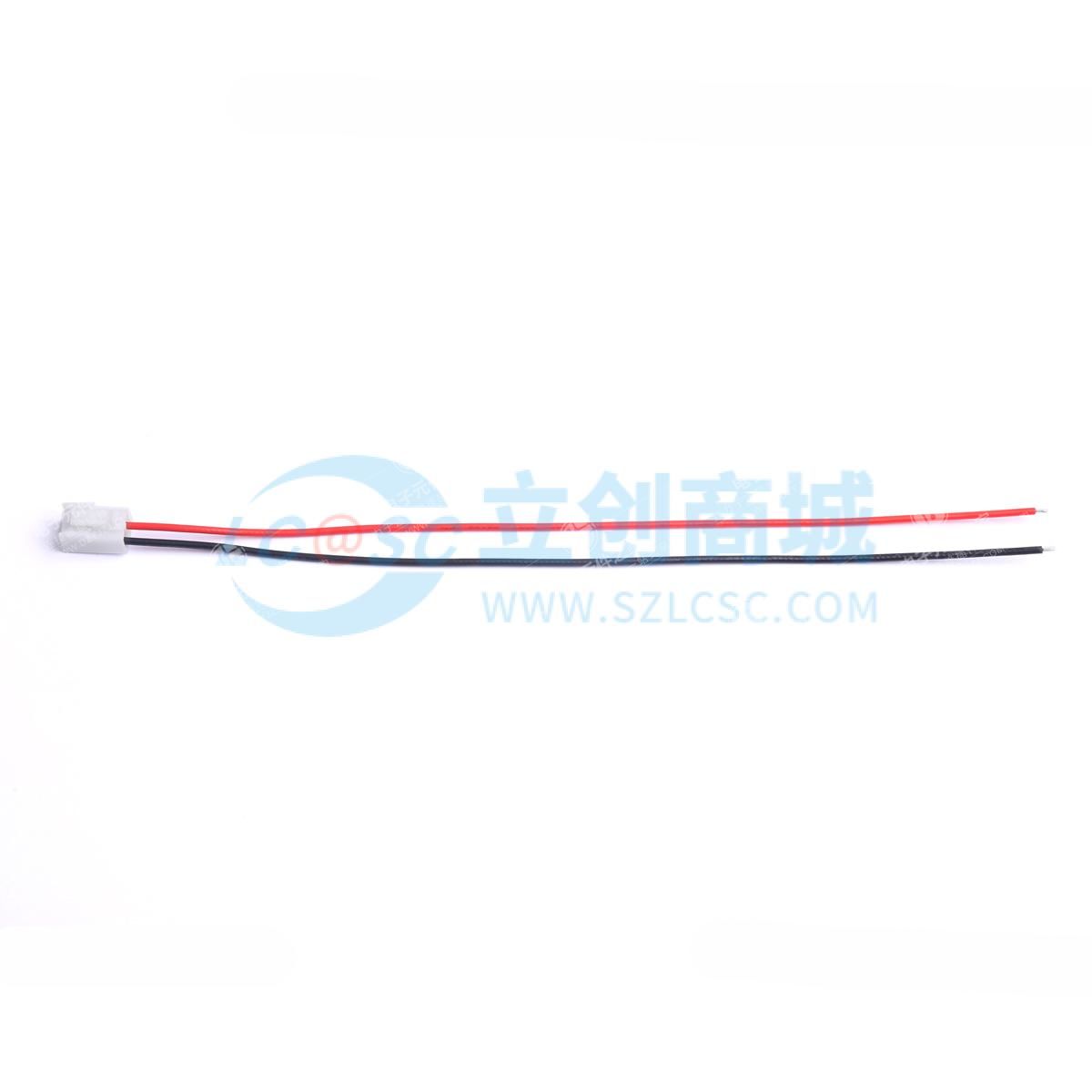 3.96mm-2P 单头端子线公座 线长200mm 22AWG