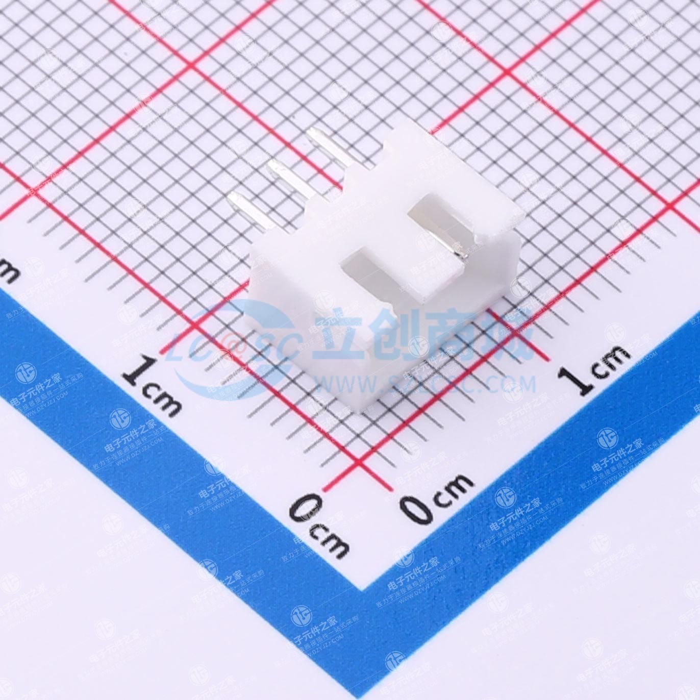 1x3P 间距:2.54mm 直插 系列:XH