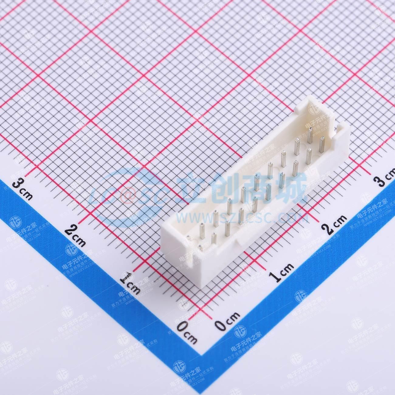 2x10P 间距:2.5mm 直插