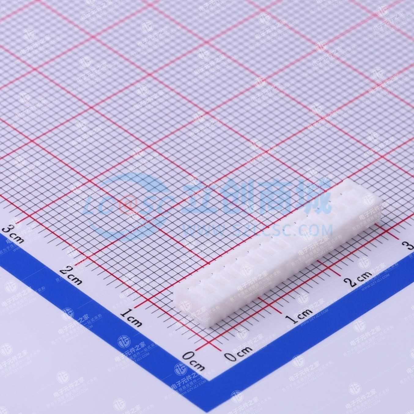 白色 1x14P 2mm
