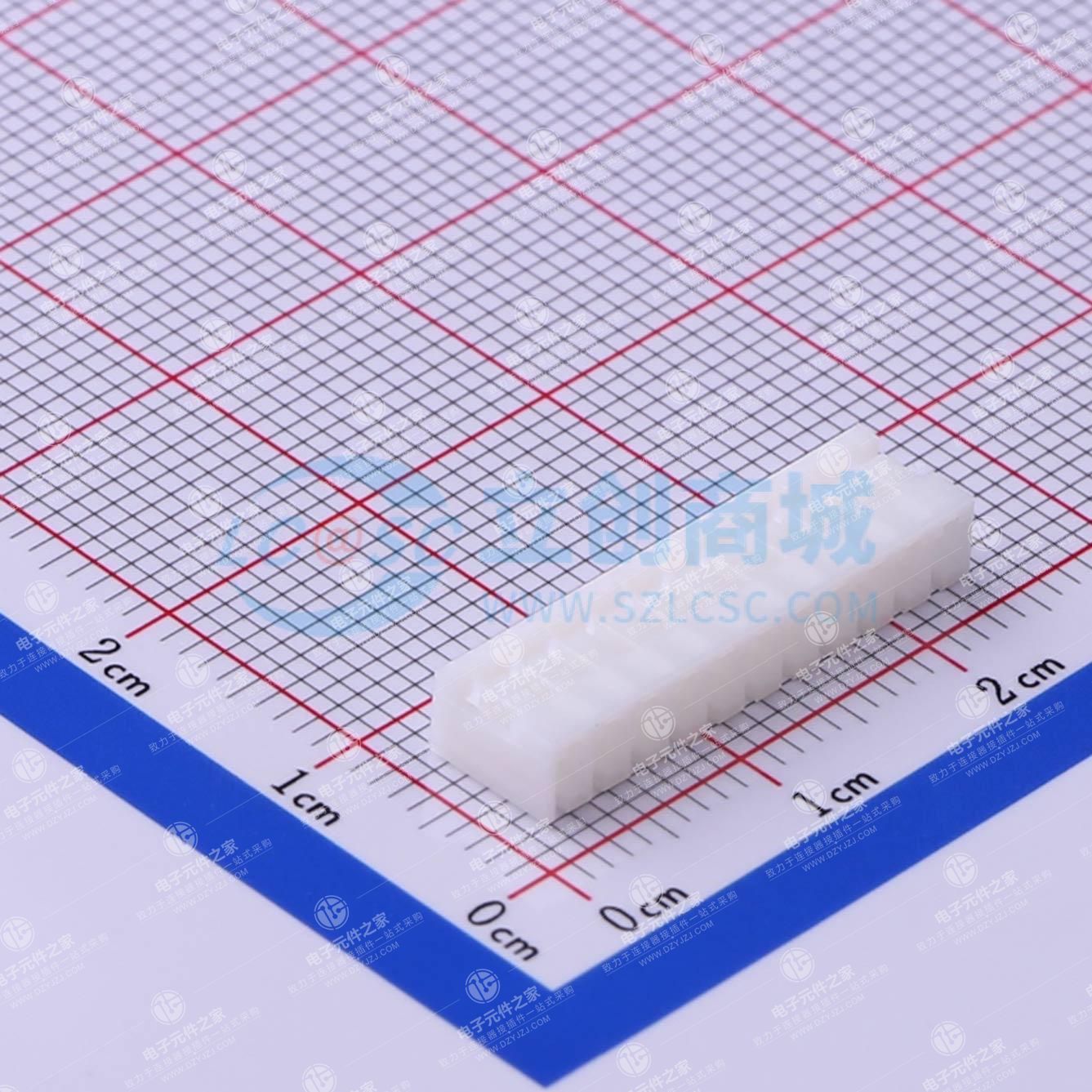 白色 1x11P 2mm