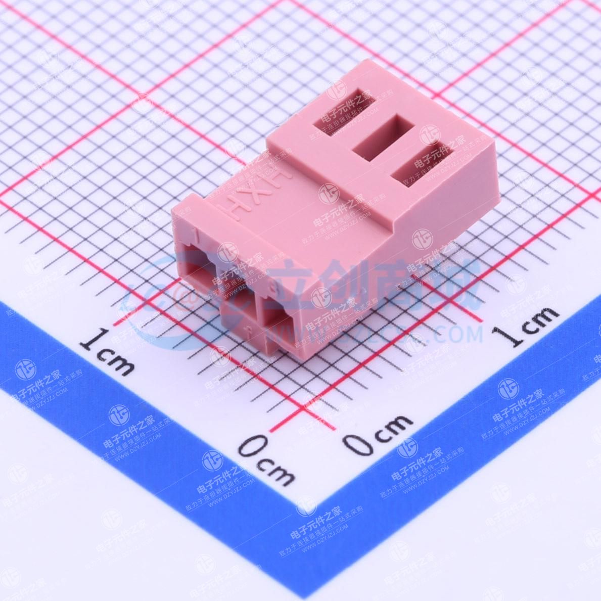 粉色 1x3P 2.54mm