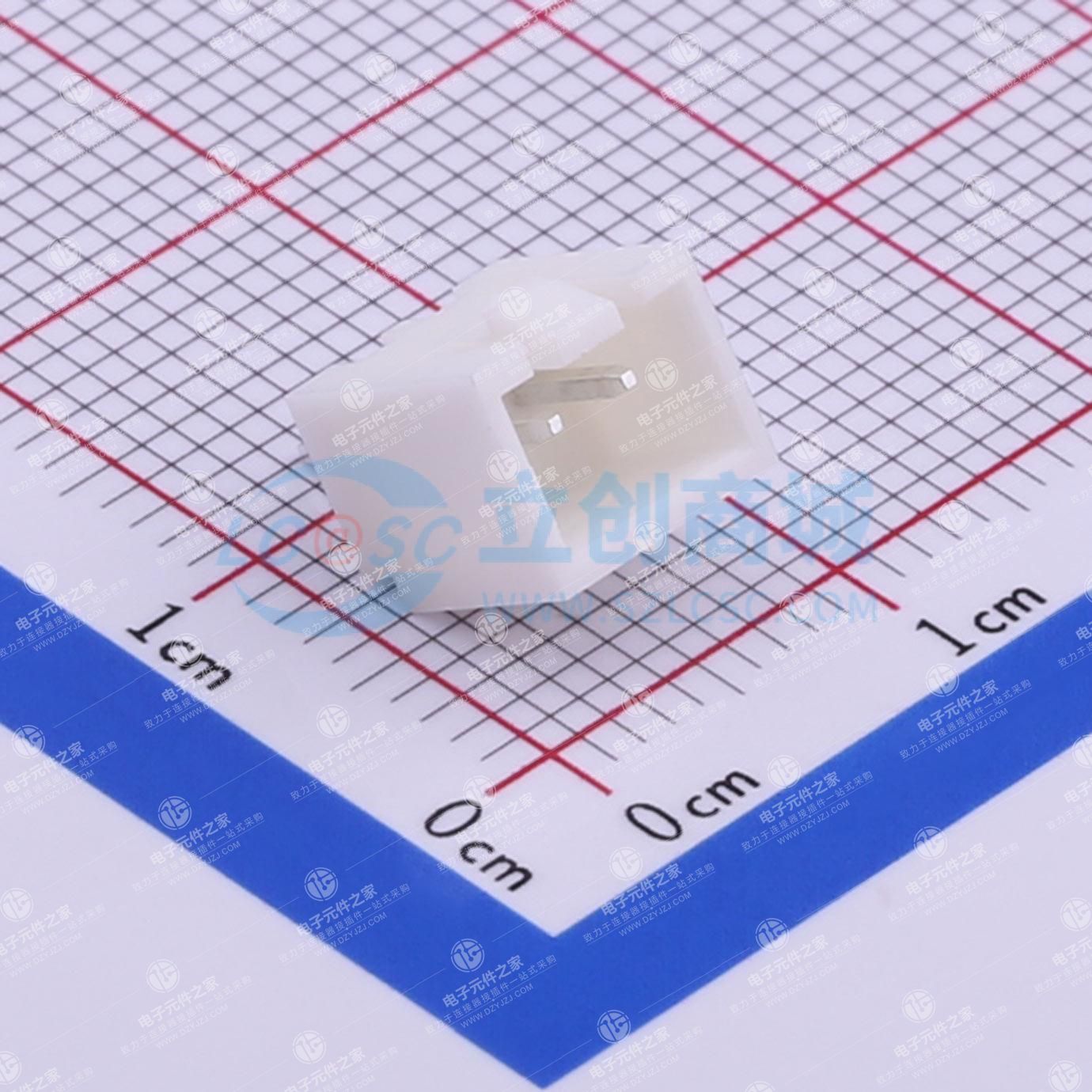 1x2P 间距:2.5mm 直插
