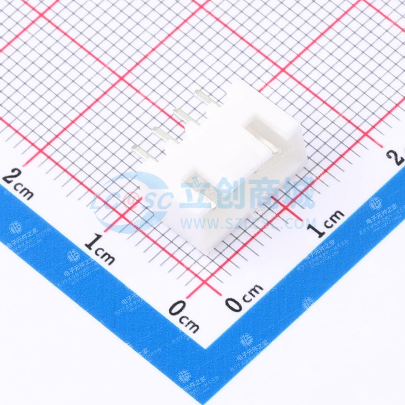 1x4P 间距:2.5mm 直插