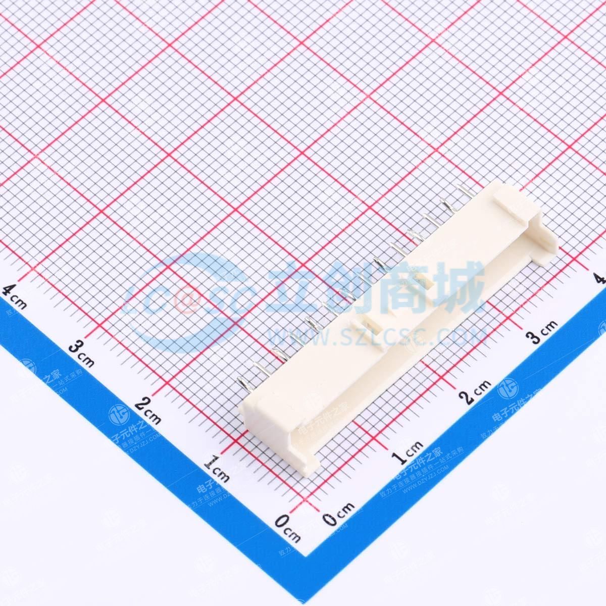 米黄 1x14P 间距:2.5mm 直插