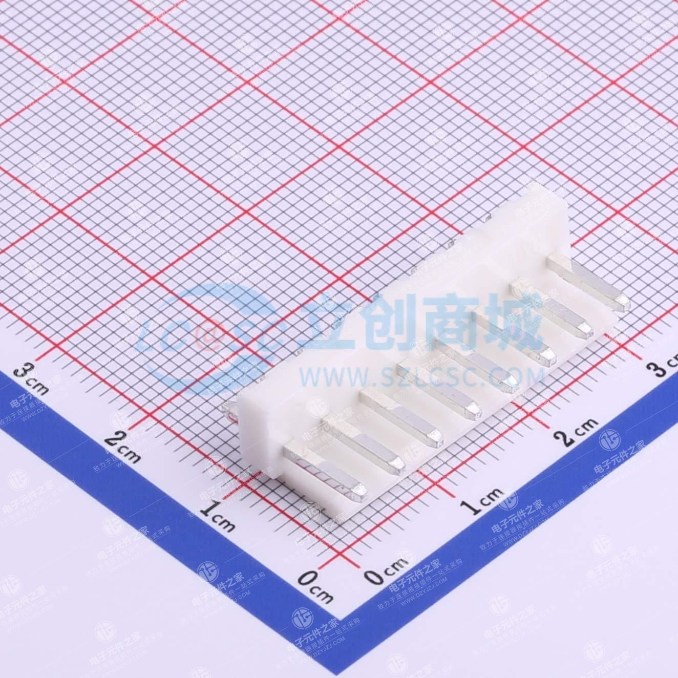 1x8P 间距:3.96mm 直插 系列:VH