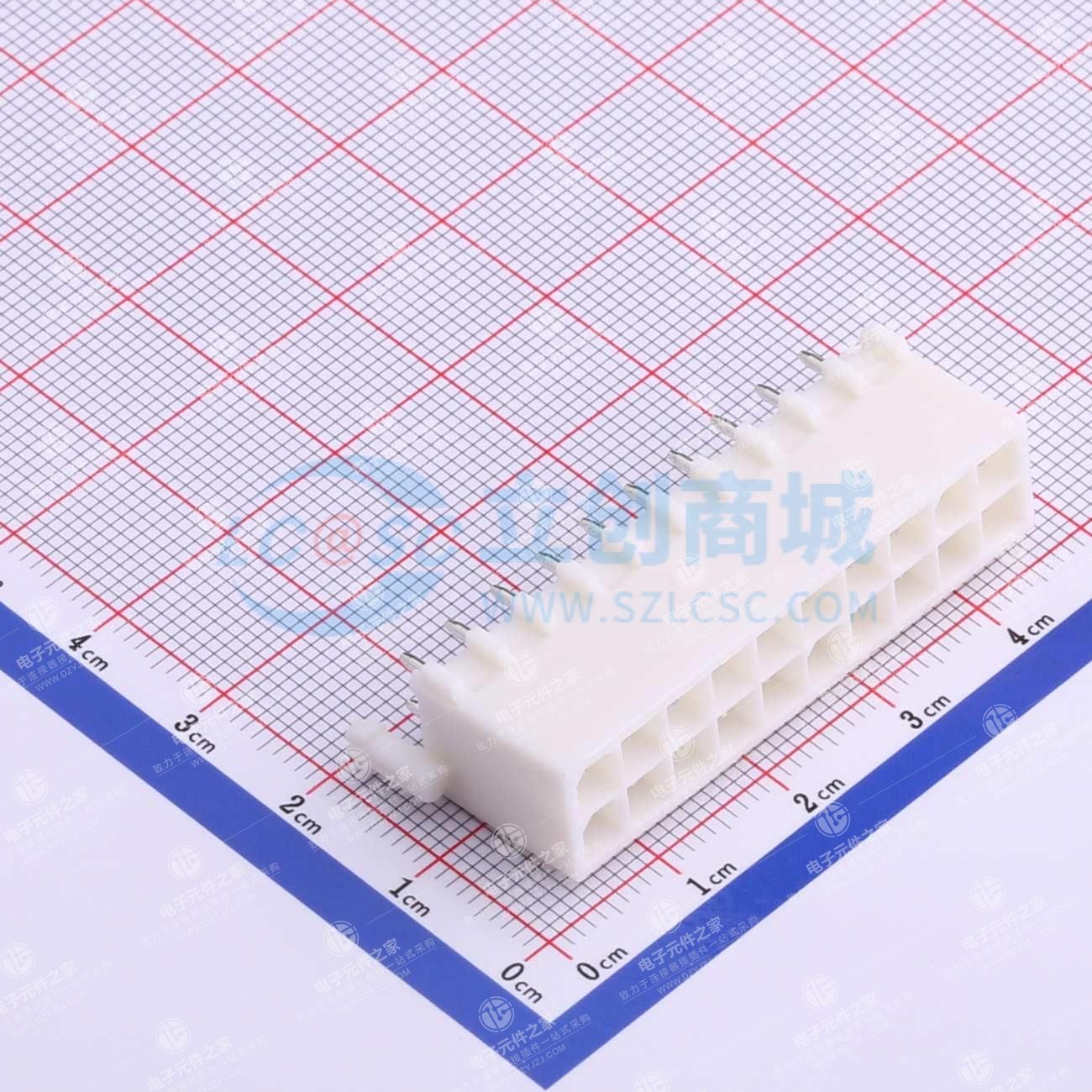 2x10P 间距:4.14mm 直插