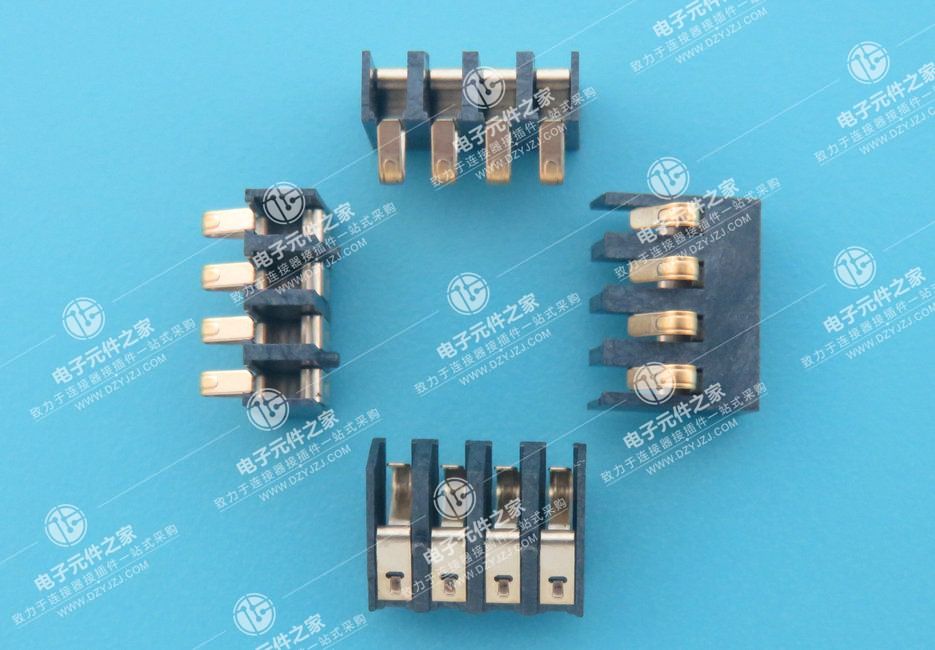 2.0PH 2.6H 4P 正压电池座 有柱