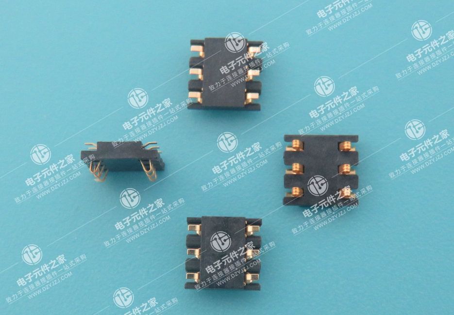 1.6PH 1.2H 6P 双排电池座