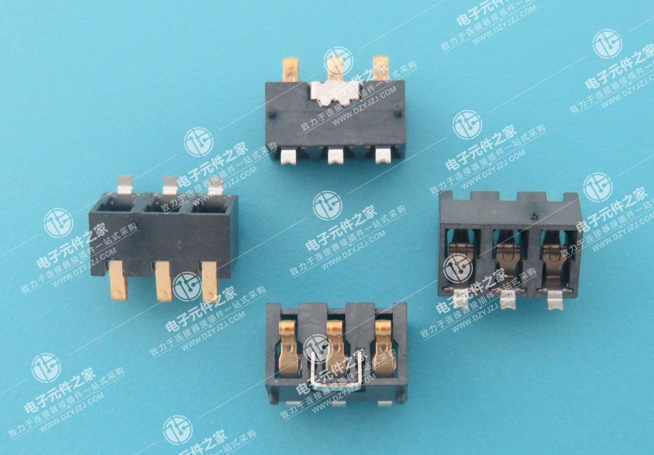 2.5PH 4.6H 3P 侧压电池座 有柱