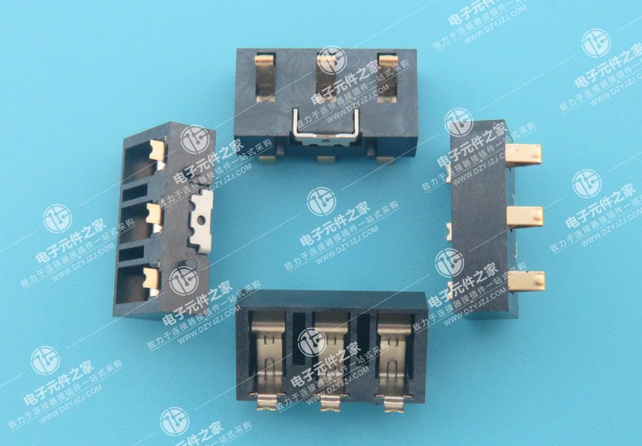5.0PH 3P 侧压电池座 有柱