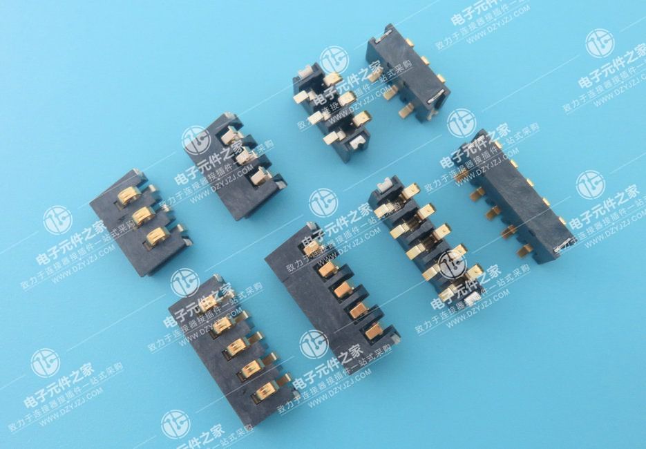 3.0PH 6.8H 立贴 侧压电池座 无柱