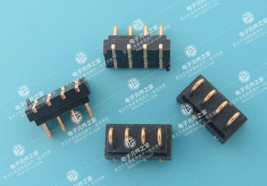 2.0PH 刀式电池座 公座立贴 带柱