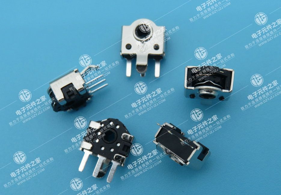 编码器 4P 弯脚插件