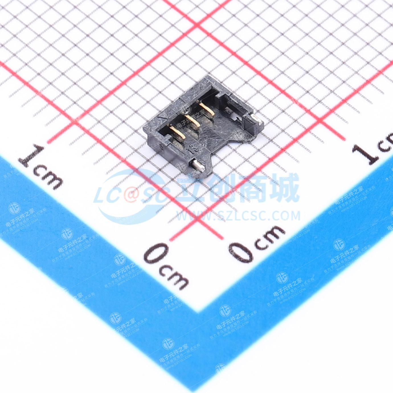 1x3P 间距:1.2mm 卧贴 系列:ZH