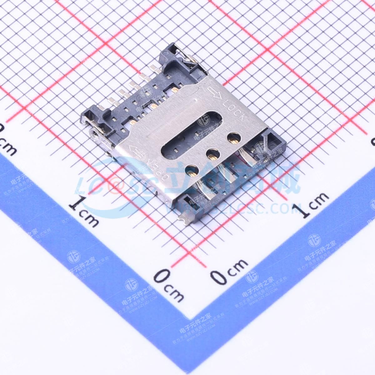 翻盖式 NanoSIM卡 卡座
