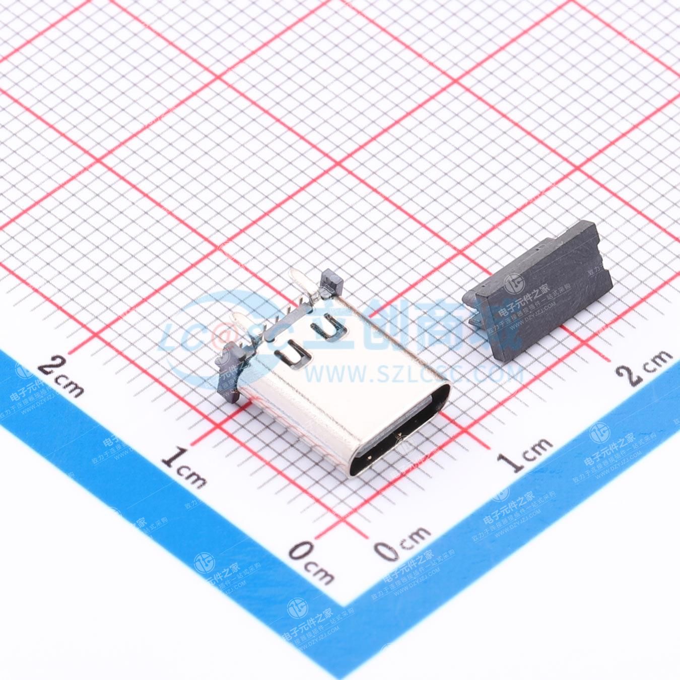 Type-C 母 立贴
