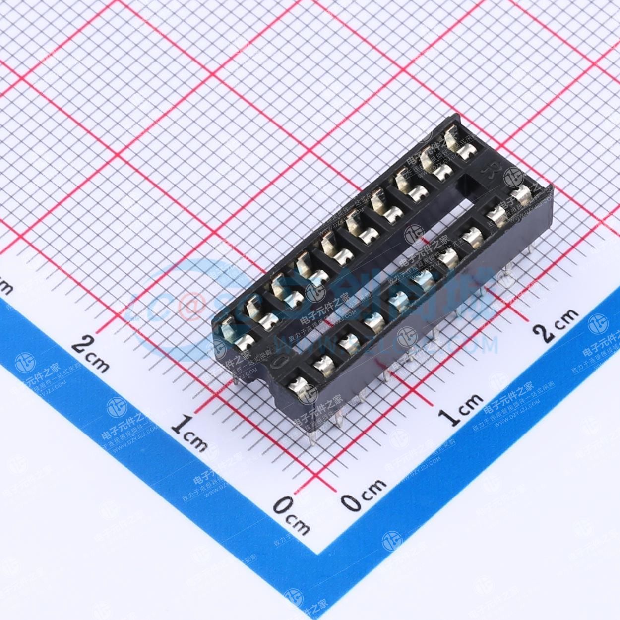 2x10P 间距2.54mm 方孔 P数:20P