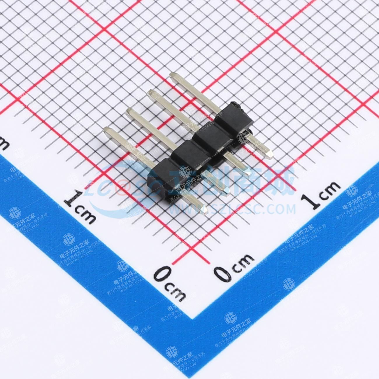 1x4P 间距:2.54mm 方针 直插