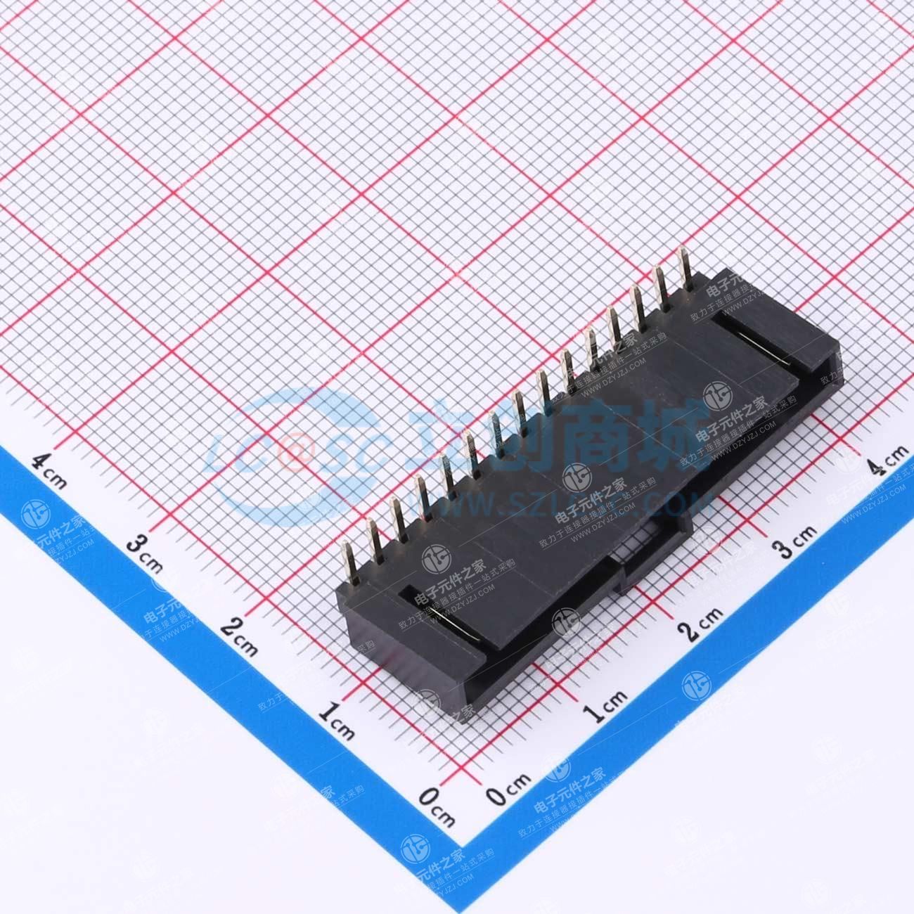 1x15P 间距:2.54mm 弯插