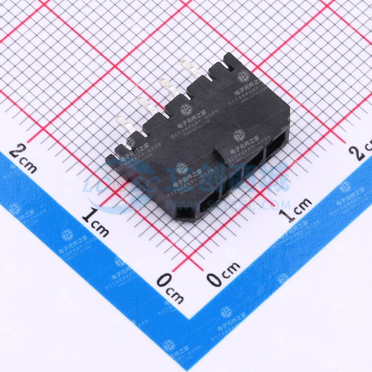 1x4P 间距:3mm 直插