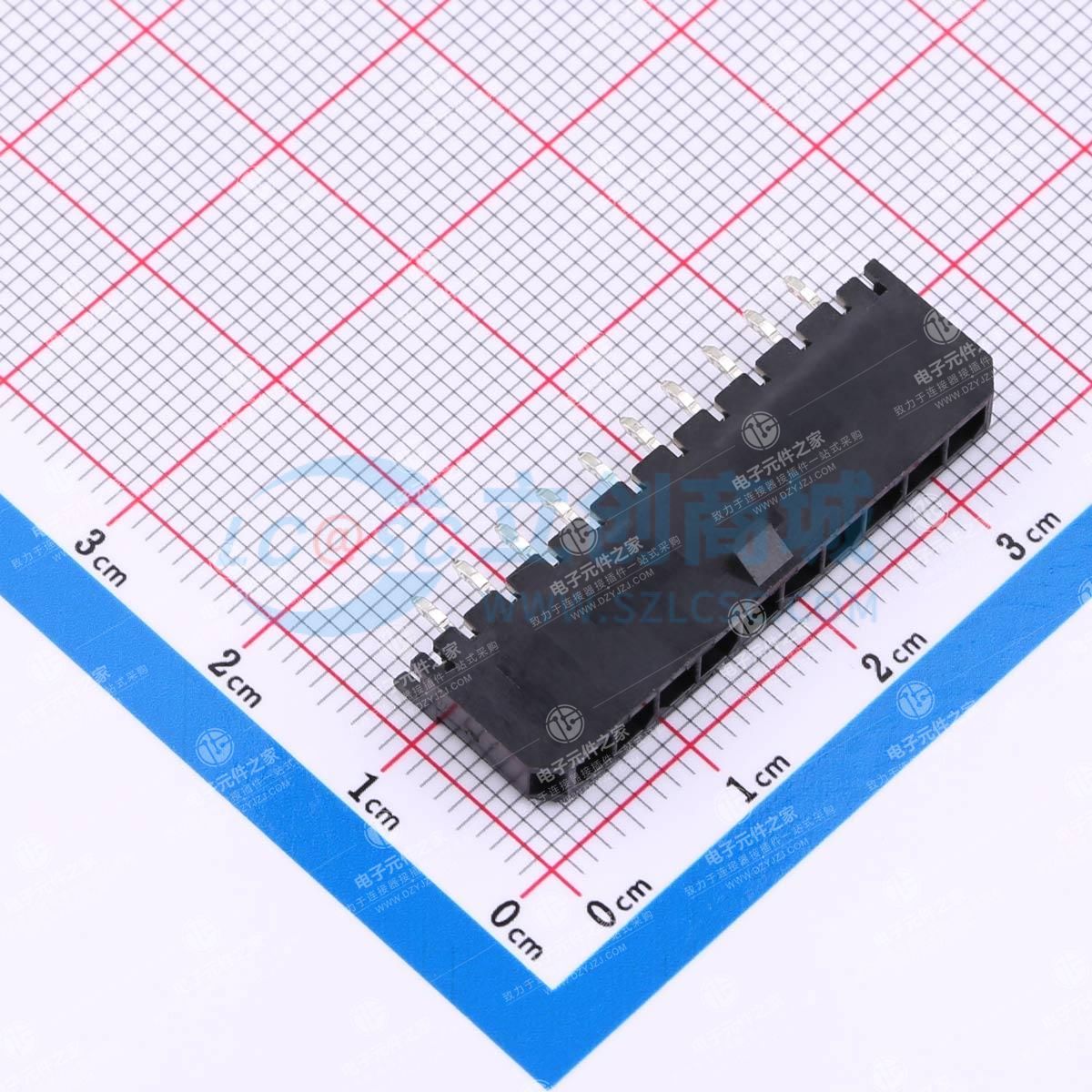 1x10P 间距:3mm 直插