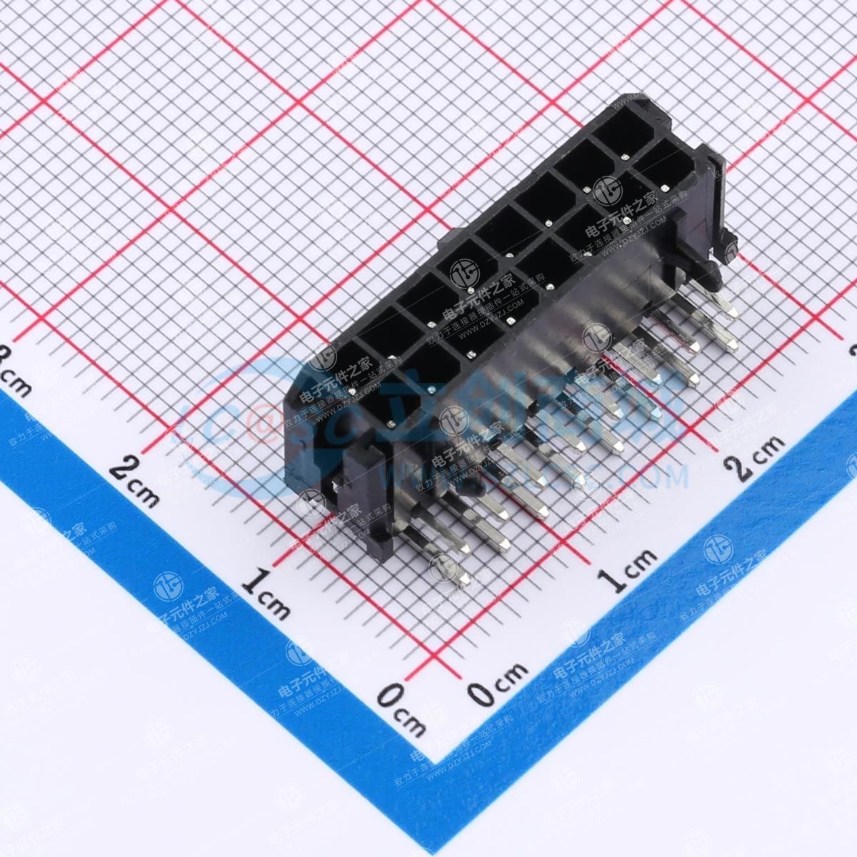 2x8P 间距:3mm 弯插