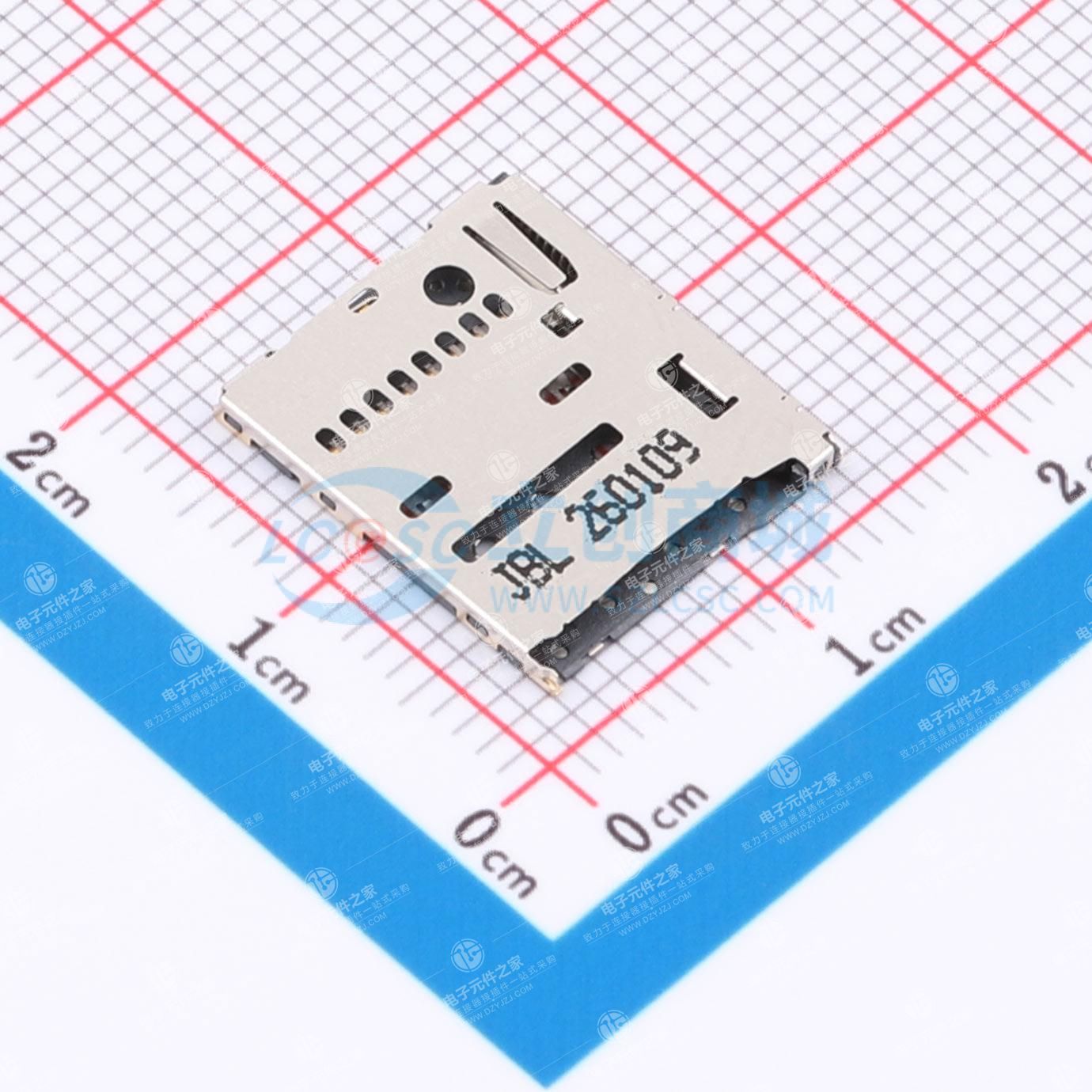 自弹式 MicroSD卡(TF卡) 卡座
