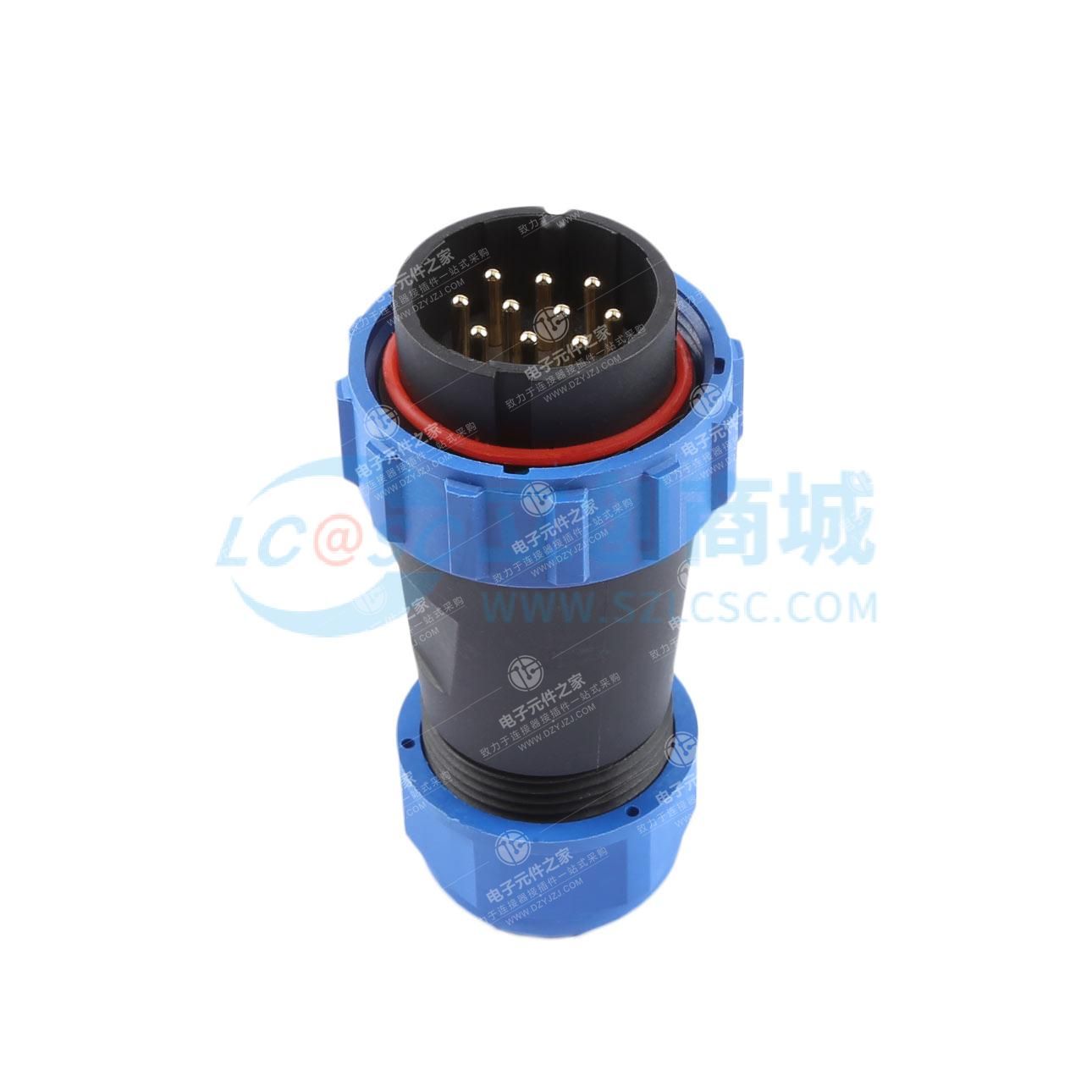 塑料组装式针型插头