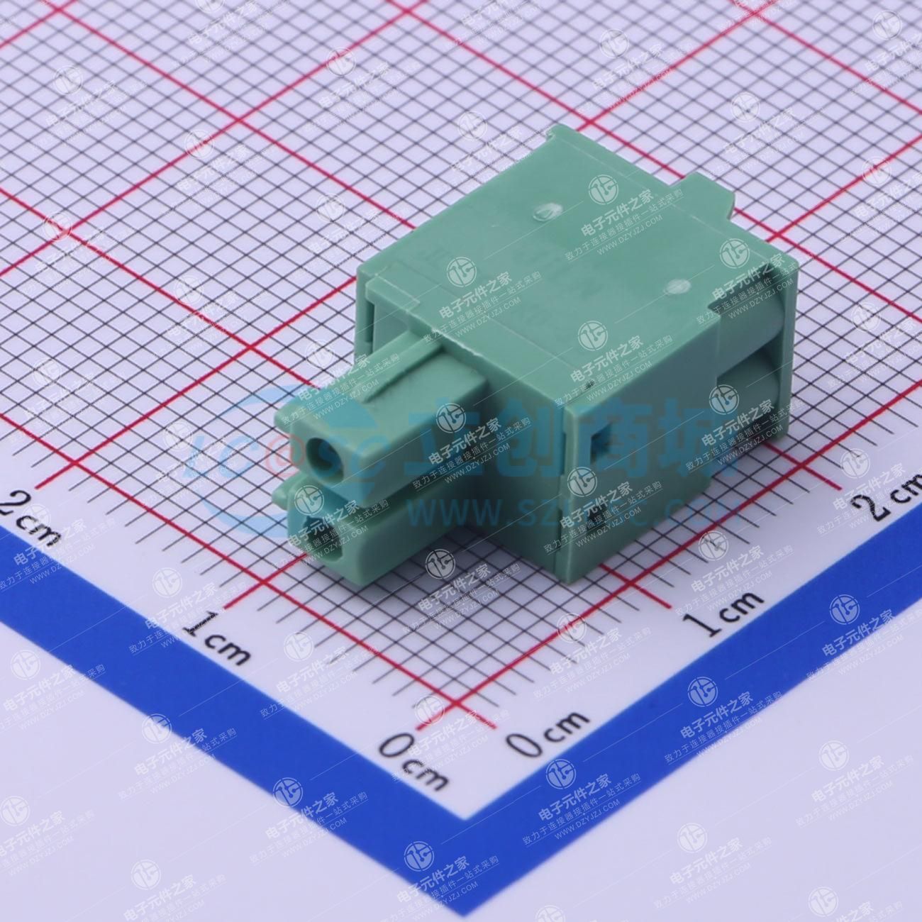 无固定装置 1x2P 3.81mm 排数:1 每排P数:2