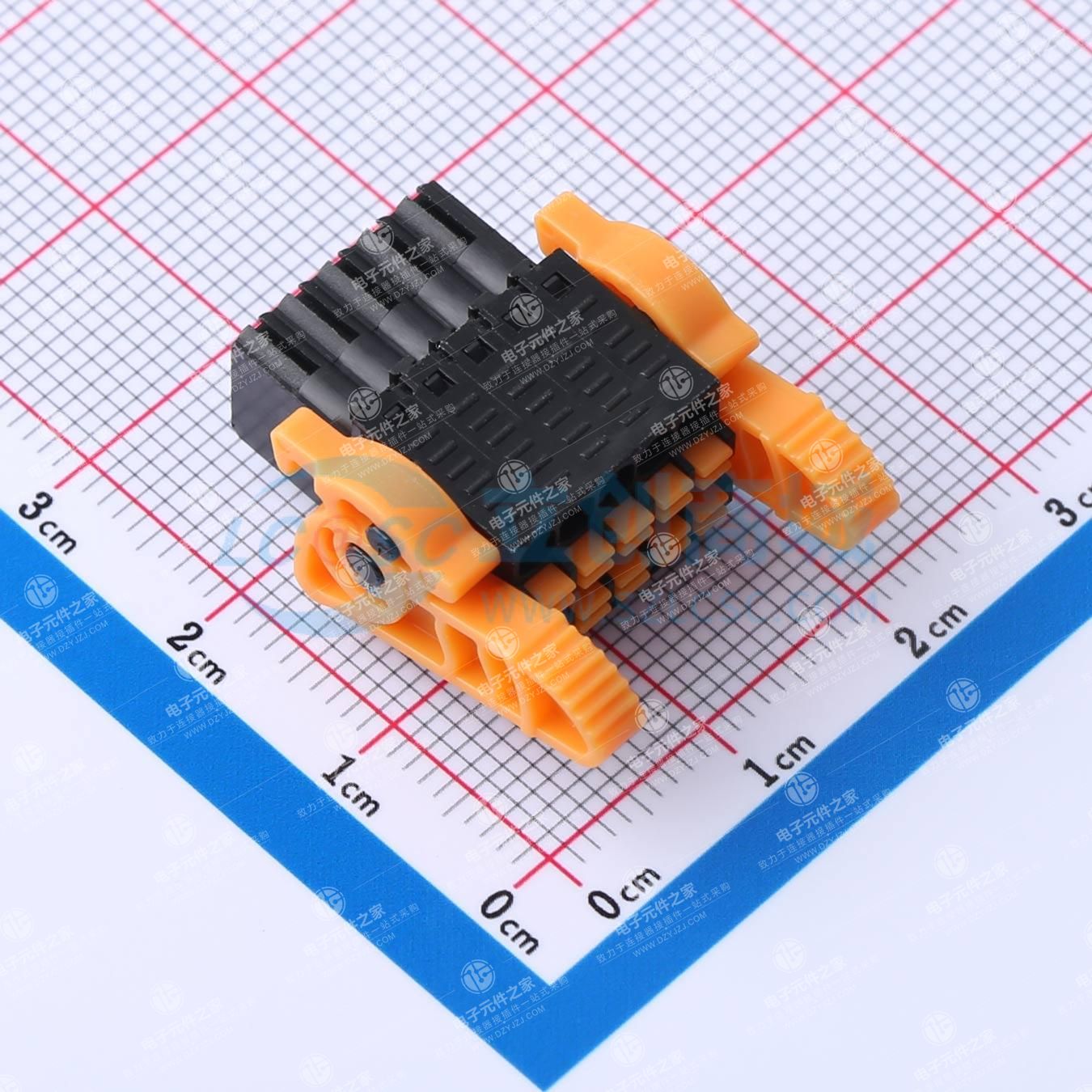 螺丝固定 2x5P 2.54mm 排数:2 每排P数:5