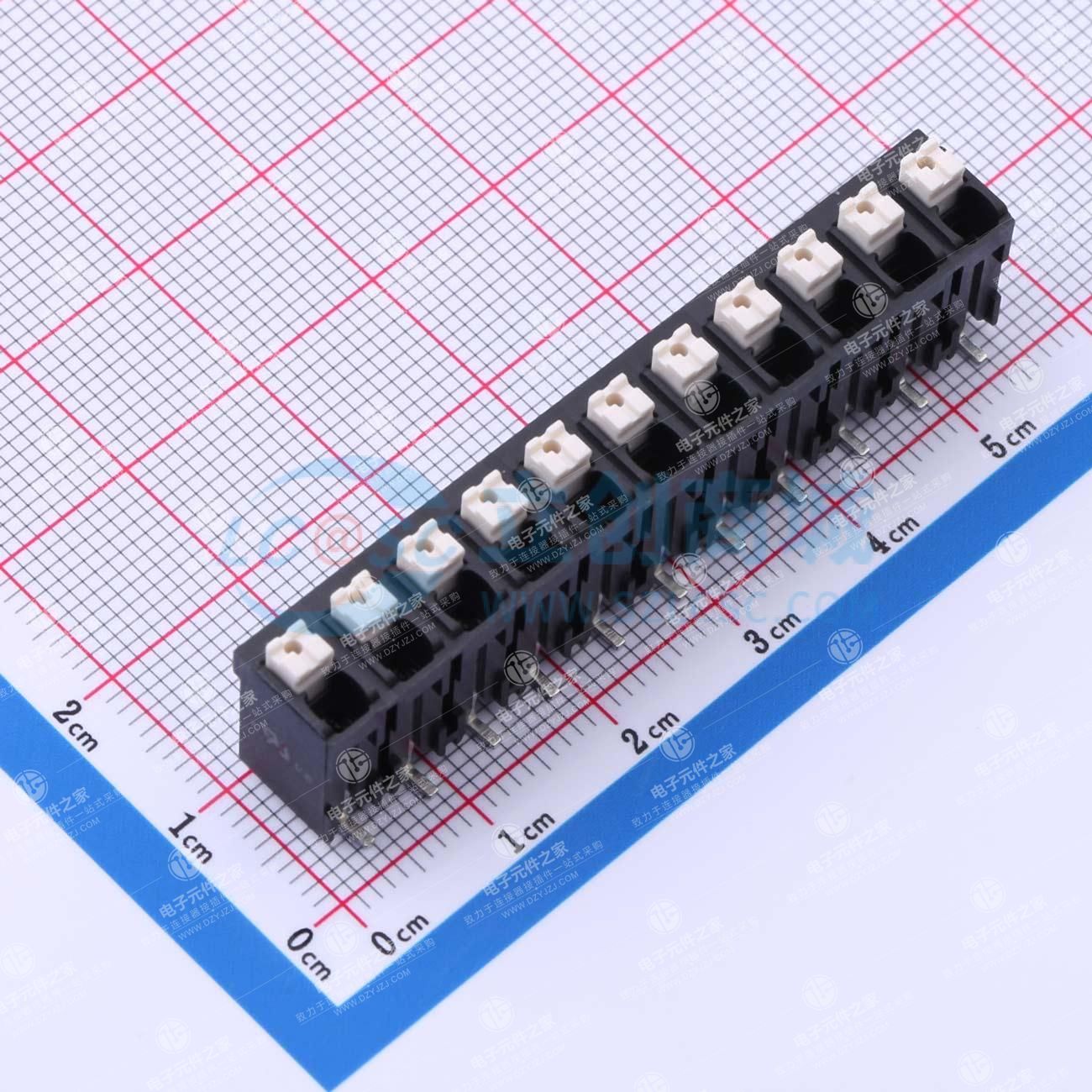 黑色 1x11P 5mm 每排P数:11 排数:1