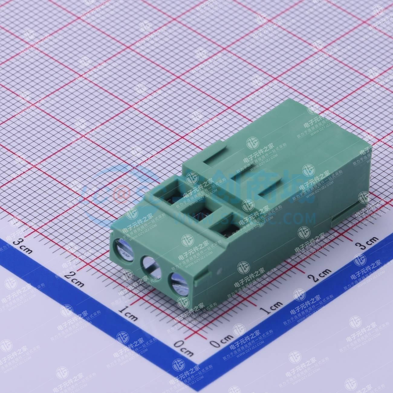 1x3P 5.08mm 直插 排数:1 每排P数:3