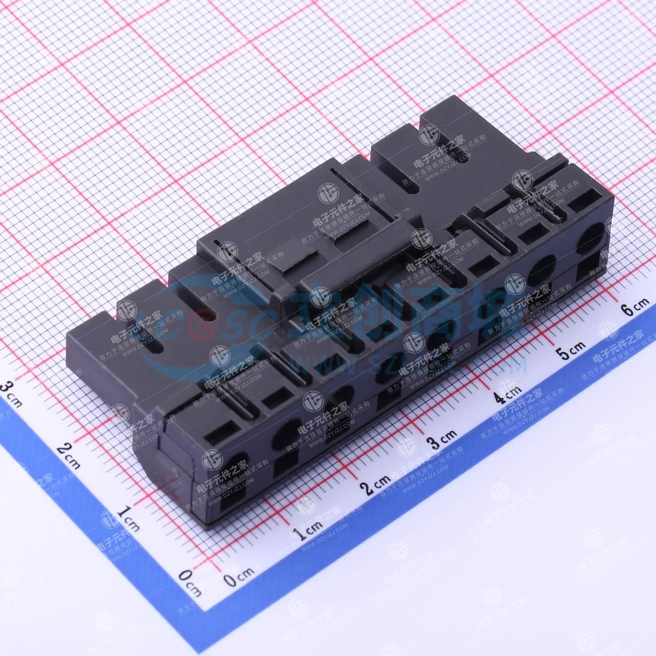 卡扣固定 1x8P 7.5mm 排数:1 每排P数:8