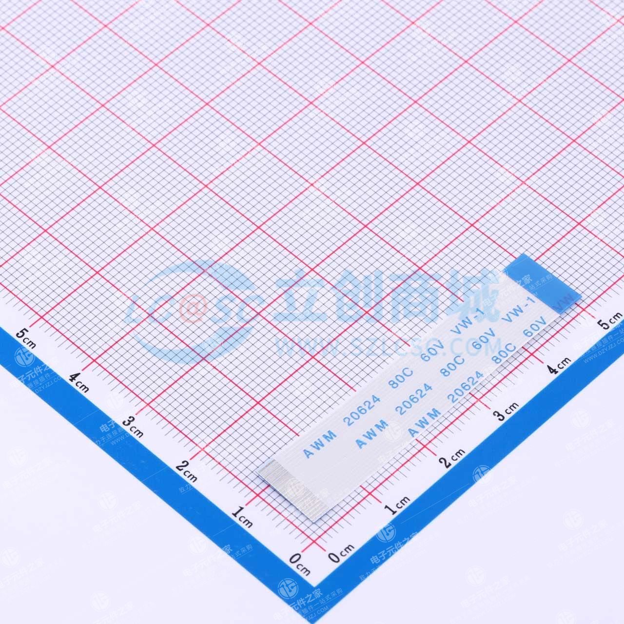 0.5mm间距反向FFC软排线