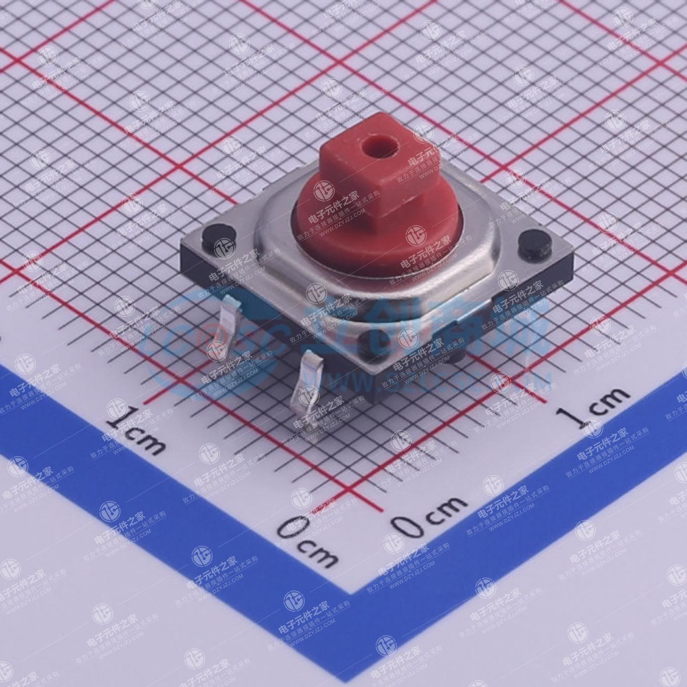 12*12*7.3mm 直插 轻触开关