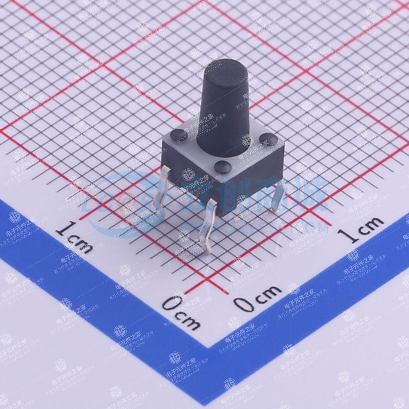 6*6*9.5mm 直插 轻触开关