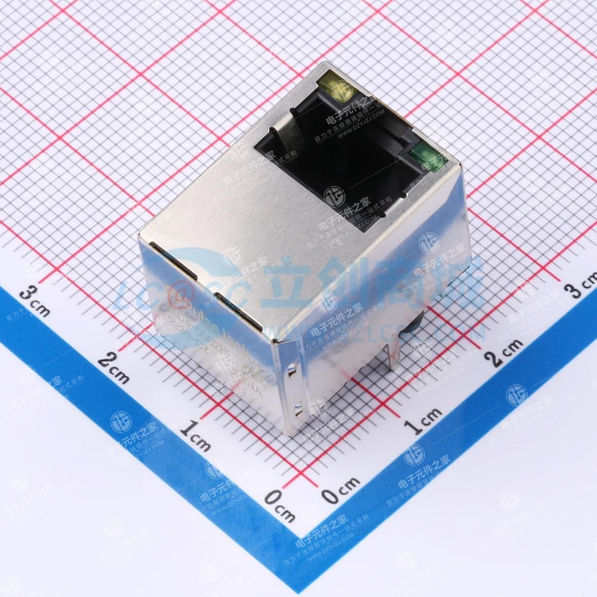 RJ45连接器,1X1,1GD,1:1